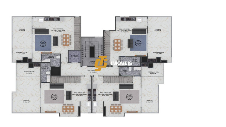 Imagem Apartamento com 3 Quartos à Venda, 79 m² em São Francisco De Assis - Camboriú