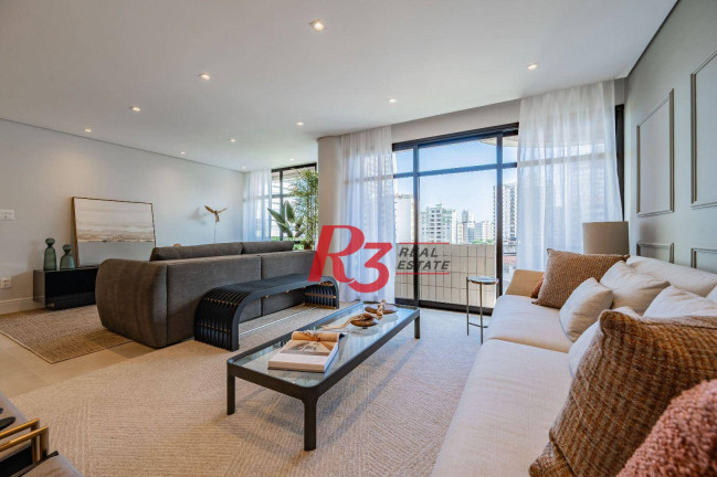 Imagem Apartamento com 3 Quartos à Venda, 185 m² em Gonzaga - Santos