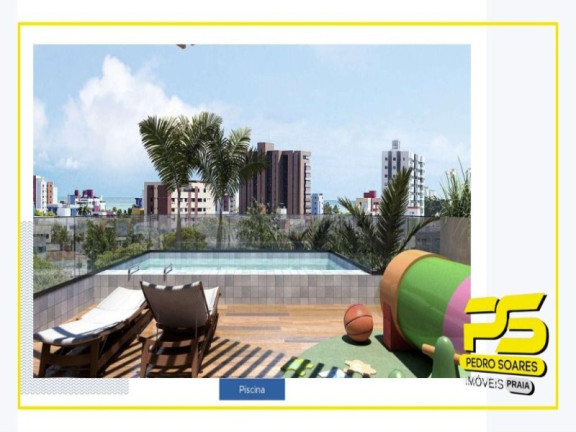 Imagem Apartamento com 1 Quarto à Venda, 33 m² em Jardim Oceania - João Pessoa