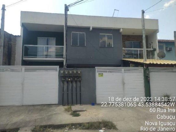 Casa com 2 Quartos à Venda, 81 m² em Cabucu - Nova Iguacu