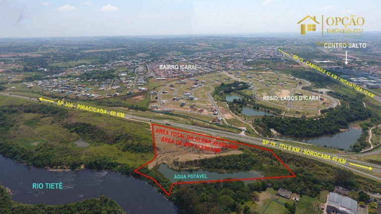 Imóvel à Venda, 39.688 m² em Ajudante - Salto