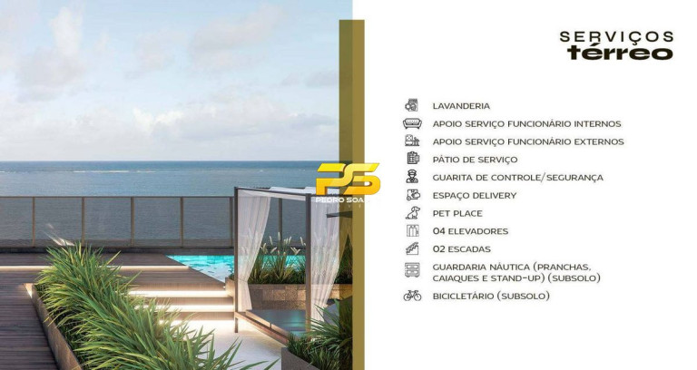 Imagem Apartamento com 4 Quartos à Venda, 135 m² em Ponta De Matos - Cabedelo Imagem Apartamento com 4 Quartos à Venda, 135 m² em Ponta De Matos - Cabedelo