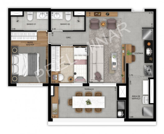 Imagem Imóvel com 3 Quartos à Venda, 95 m² em Jardim Prudência - São Paulo