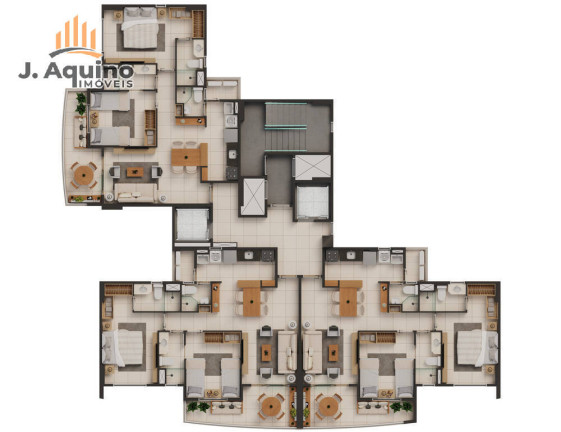 Apartamento com 2 Quartos à Venda, 66 m² em Aldeota - Fortaleza