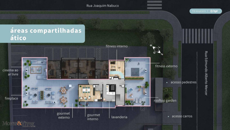 Imagem Imóvel com 2 Quartos à Venda, 52 m² em Tingui - Curitiba