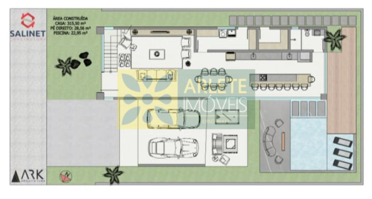 Imagem Casa com 3 Quartos à Venda, 310 m² em Jardim Dourado - Porto Belo