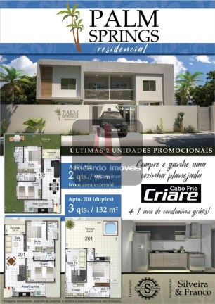 Imagem Imóvel com 3 Quartos à Venda, 132 m² em Palmeiras - Cabo Frio