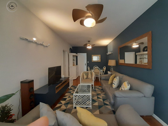 Imagem Apartamento com 3 Quartos para Alugar, 98 m² em Barra Funda - Guarujá