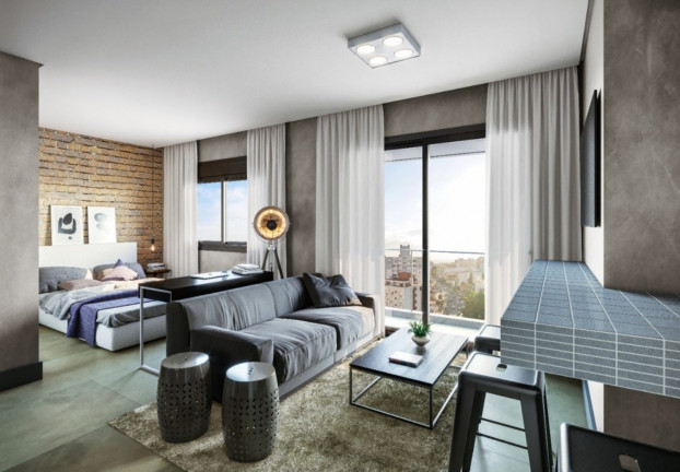 Imagem Imóvel com 1 Quarto à Venda, 41 m² em Menino Deus - Porto Alegre