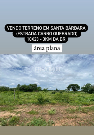 Terreno à Venda, 10 m² em área Rural De Feira De Santana - Feira De Santana