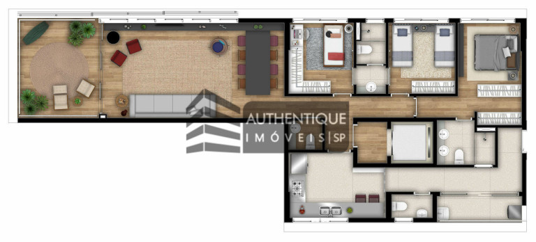 Imagem Cobertura com 3 Quartos à Venda, 361 m² em Jardins - São Paulo Imagem Cobertura com 3 Quartos à Venda, 361 m² em Jardins - São Paulo