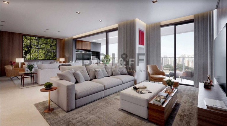 Apartamento com 3 Quartos à Venda, 158 m² em Brooklin - São Paulo