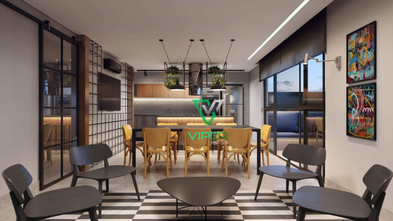Imagem Studio com 1 Quarto à Venda, 32 m² em Mercês - Curitiba
