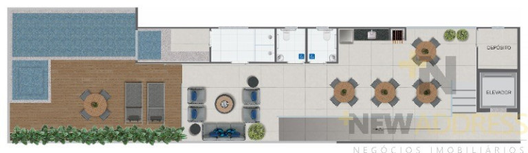 Imagem Apartamento com 1 Quarto à Venda, 30 m² em Praia Da Costa - Vila Velha