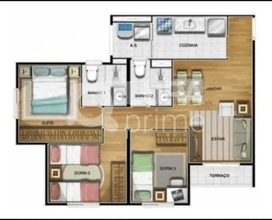 Imagem Apartamento com 3 Quartos à Venda, 62 m² em Tatuapé - São Paulo Imagem Apartamento com 3 Quartos à Venda, 62 m² em Tatuapé - São Paulo