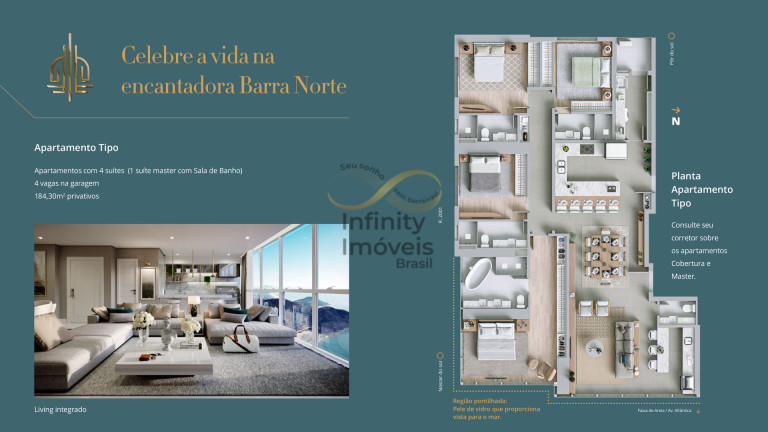 Imagem Apartamento com 4 Quartos à Venda, 340 m² em Centro - Balneário Camboriú Imagem Apartamento com 4 Quartos à Venda, 340 m² em Centro - Balneário Camboriú