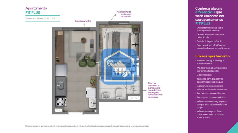 Imagem Apartamento com 2 Quartos à Venda, 38 m² em Loteamento City Jaragua - São Paulo Imagem Apartamento com 2 Quartos à Venda, 38 m² em Loteamento City Jaragua - São Paulo