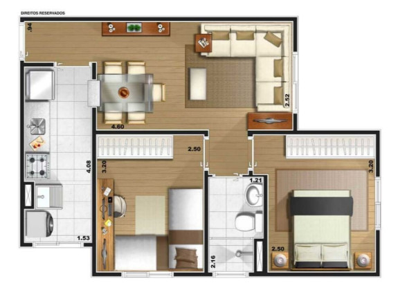Imagem Imóvel com 2 Quartos à Venda, 46 m² em Lagoinha - Ribeirao Preto Imagem Imóvel com 2 Quartos à Venda, 46 m² em Lagoinha - Ribeirao Preto