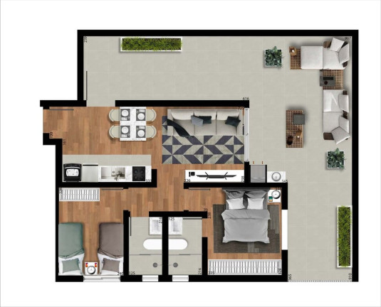 Imagem Imóvel com 1 Quarto à Venda, 29 m² em Capão Raso - Curitiba