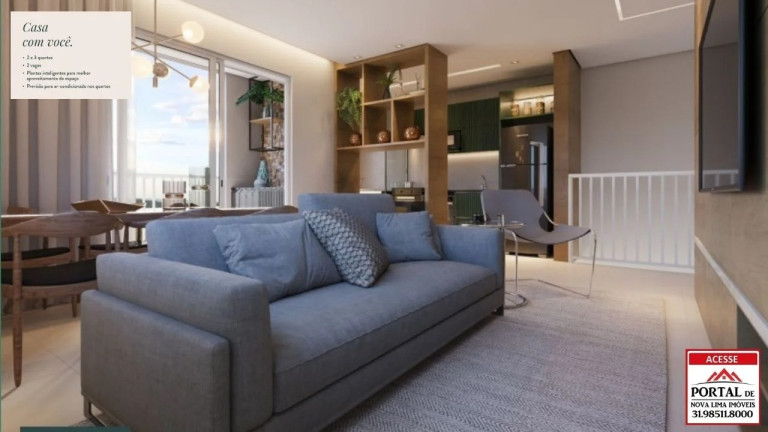 Imagem Casa com 2 Quartos à Venda, 80 m² em Pau Pombo - Nova Lima