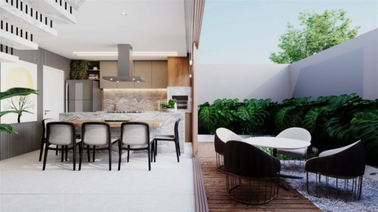 Imagem Casa de Condomínio com 3 Quartos à Venda, 187 m² em Mercês - Curitiba