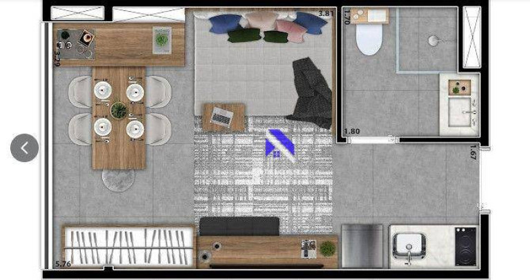 Imagem Studio com 1 Quarto à Venda, 22 m² em Vila Mariana - São Paulo Imagem Studio com 1 Quarto à Venda, 22 m² em Vila Mariana - São Paulo