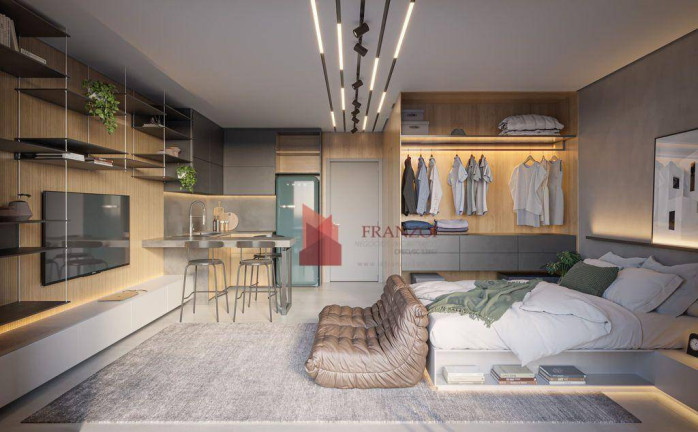 Imagem Apartamento com 1 Quarto à Venda, 34 m² em Centro - Itajaí
