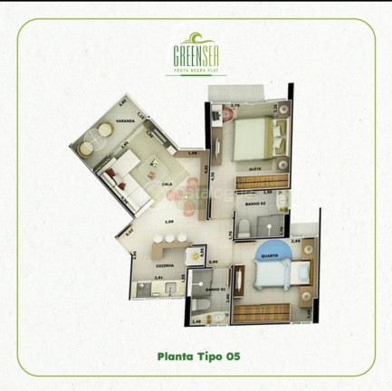 Imagem Apartamento com 1 Quarto à Venda, 33 m² em Ponta Negra - Natal Imagem Apartamento com 1 Quarto à Venda, 33 m² em Ponta Negra - Natal