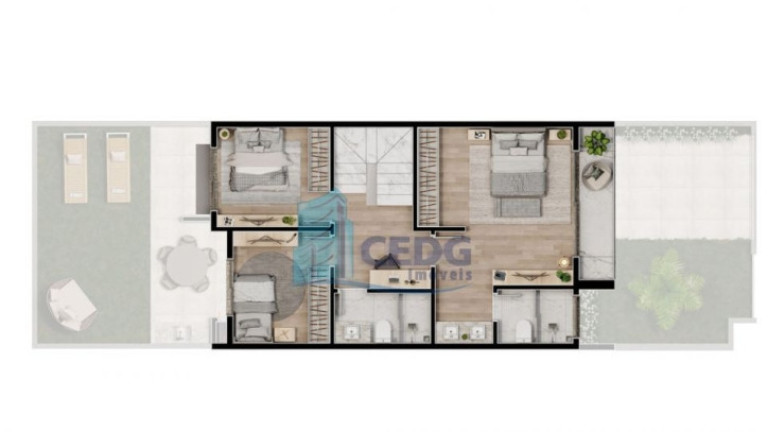 Imagem Casa com 3 Quartos à Venda, 247 m² em Santa Felicidade - Curitiba