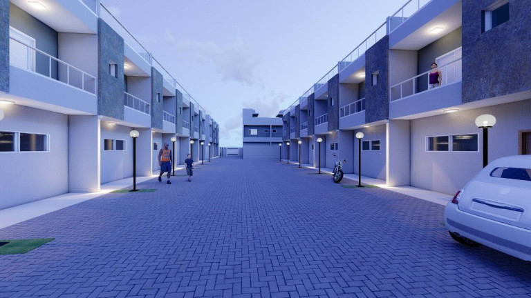 Casa de Condomínio com 3 Quartos à Venda, 191 m² em Balneário Gardem Mar - Caraguatatuba