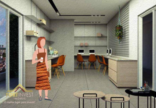 Imagem Imóvel com 1 Quarto à Venda, 38 m² em Boqueirão - Praia Grande