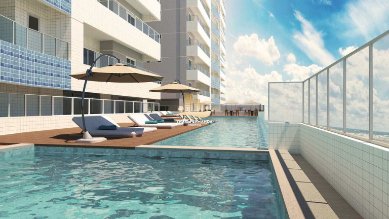 Imagem Apartamento com 2 Quartos à Venda, 102 m² em Ocian - Praia Grande