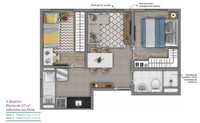 Imagem Apartamento com 2 Quartos à Venda, 38 m² em Jardim Santa Emília - São Paulo Imagem Apartamento com 2 Quartos à Venda, 38 m² em Jardim Santa Emília - São Paulo