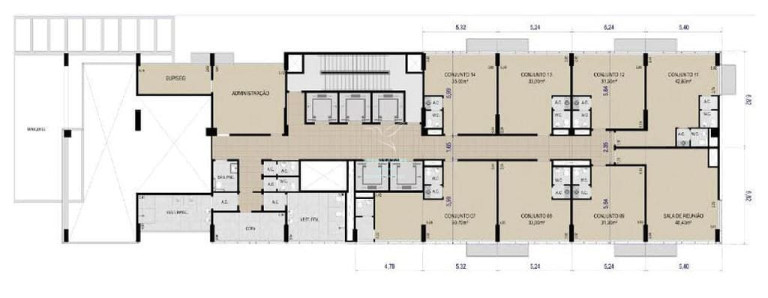 Imagem Sala Comercial à Venda, 40 m² em Alphaville - Barueri