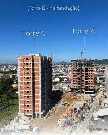 Apartamento com 2 Quartos à Venda, 58 m² em São Vicente - Itajaí