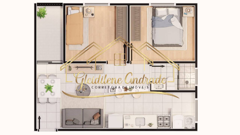 Imagem Apartamento com 2 Quartos à Venda, em Sorocaba Imagem Apartamento com 2 Quartos à Venda, em Sorocaba