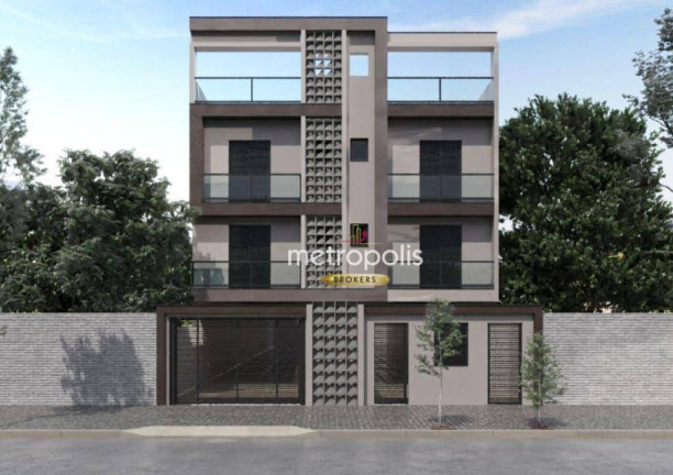 Imagem Apartamento com 2 Quartos à Venda, 67 m² em Jardim - Santo André