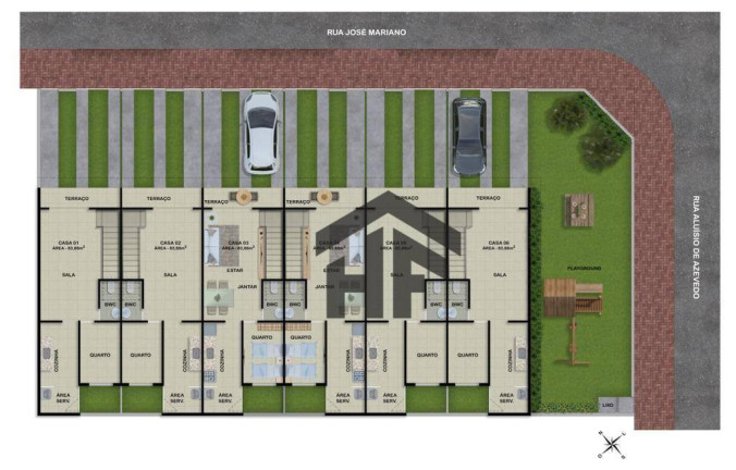Imagem Apartamento com 3 Quartos à Venda, 84 m² em Jardim Atlântico - Olinda Imagem Apartamento com 3 Quartos à Venda, 84 m² em Jardim Atlântico - Olinda