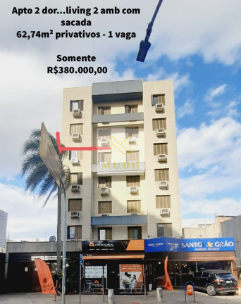Apartamento com 2 Quartos à Venda, 62 m² em Centro Histórico - Porto Alegre