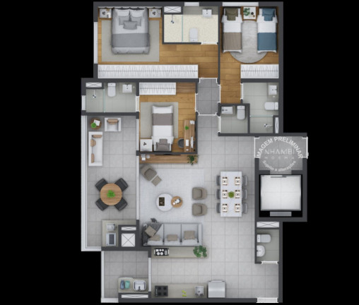 Imagem Apartamento com 3 Quartos à Venda, 111 m² em Moema - São Paulo
