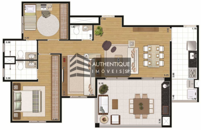Imagem Apartamento com 2 Quartos à Venda, 98 m² em Vila Clementino - São Paulo