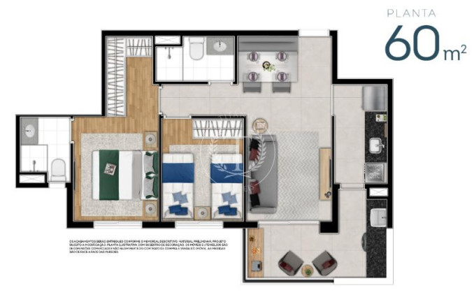 Imagem Apartamento com 3 Quartos à Venda, 70 m² em Ferreira - São Paulo