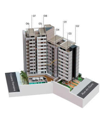 Imagem Imóvel com 2 Quartos à Venda, 55 m² em Serra - Belo Horizonte