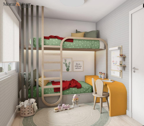 Imagem Apartamento com 2 Quartos à Venda, 45 m² em Vargem Grande - Pinhais