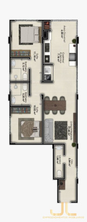 Imagem Imóvel com 2 Quartos à Venda, 80 m² em Balneário Perequê - Porto Belo