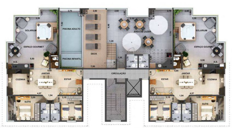 Imagem Apartamento com 2 Quartos à Venda, 85 m² em Itaguá - Ubatuba