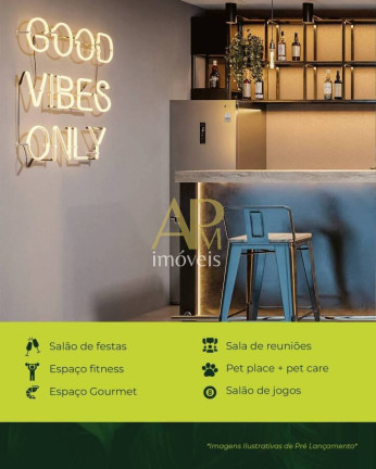 Imagem Apartamento com 2 Quartos à Venda, 48 m² em Areias - São José