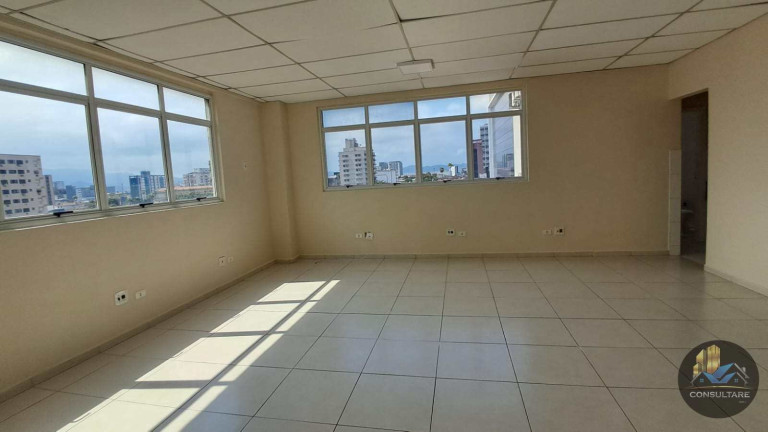 Imagem Sala Comercial para Alugar, 62 m² em Vila Mathias - Santos Imagem Sala Comercial para Alugar, 62 m² em Vila Mathias - Santos