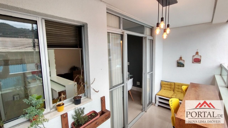 Imagem Apartamento com 2 Quartos à Venda, 77 m² em Oswaldo Barbosa Pena Ii - Nova Lima