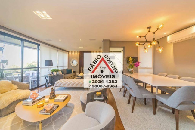 Apartamento com 3 Quartos à Venda, 200 m² em Panamby - São Paulo